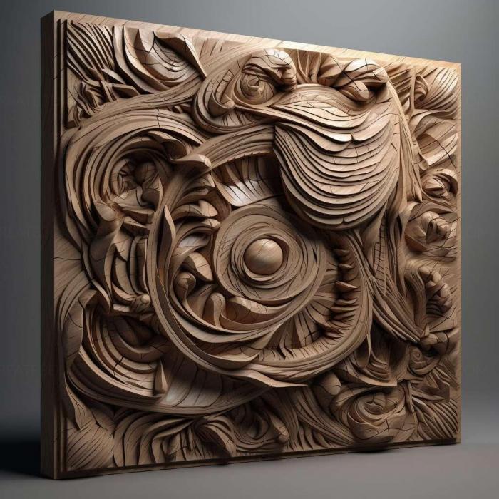 نموذج ثلاثي الأبعاد لآلة CNC 3D Art 